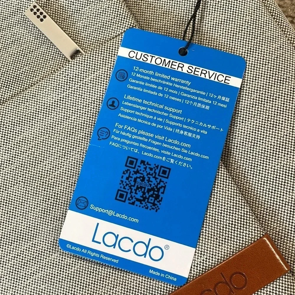 NEW Lacdo 12.9 13 Waterproof Fabric Laptop Tablet Sleeve Case Bag for Notebook